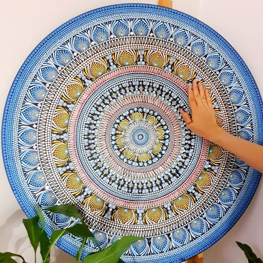 Pontilhismo: O que é, Como Fazer, Desenhos para Colorir  Mandalas para  colorear, Imagenes de mandalas, Mandalas faciles